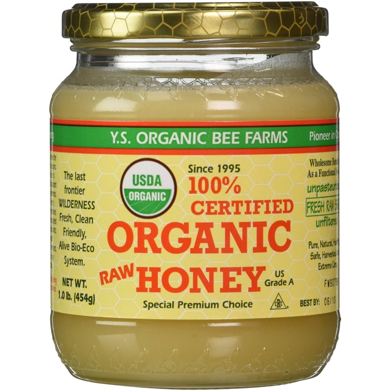 Y.S. Eco Bee Farms Organic Raw Honey - 100% Certified 1 lb (454 g)